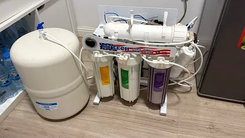 Under-sink 5-stage Reverse Osmosis Water Filtration System with Storage Tank
