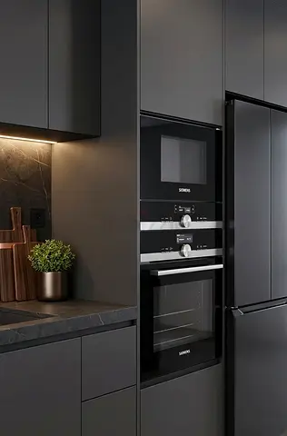 Siemens Built-In Electric Oven & Microwave Combo – Stainless Steel