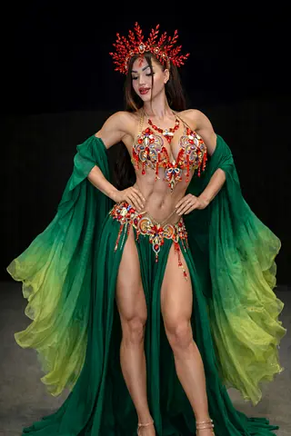 Belly dance costume