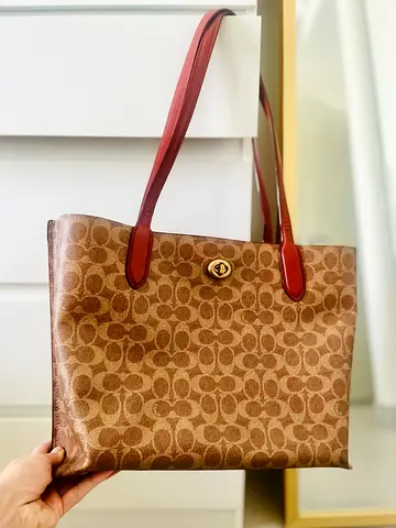 Coach bag women brown