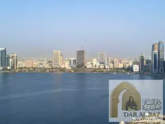 Two-bedroom apartment for annual rent in Al Majaz 3 | Master maid's room | Air conditioning included