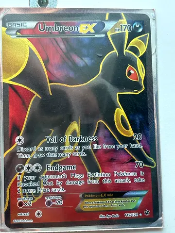 UMBREON EX -XY FATES COLLIDE