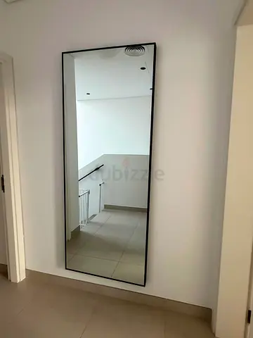 Ikea HOVET Mirror 78x196cm, Black Frame, Like New