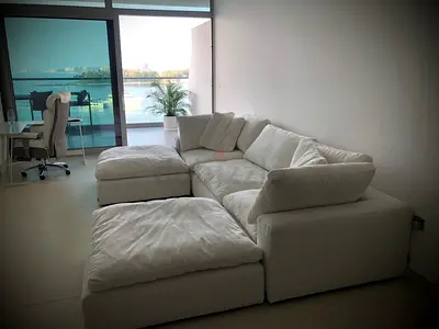 Excellent condition marina home cloud modular sofa