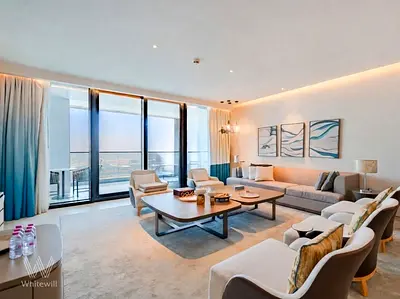 Ultra-Luxury 4BR | High Floor | Full Sea Views | The Address JBR