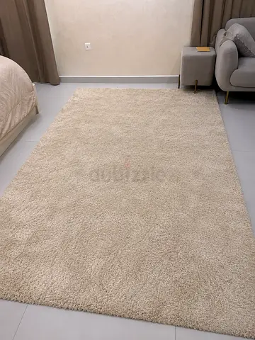 Soft Beige $%&! Rug - 200x300 cm, Excellent Condition