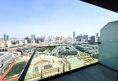 Open-Plan 1BR | Bloom Heights 2 | Balcony & Street View