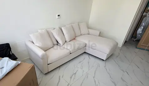 Ikea gronlid L shape sofa bed with mattress