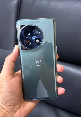 OnePlus 11 5G storage 256GB Ram 16+12GB.Display have 1 green line