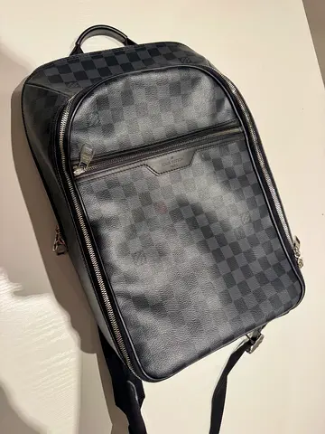 Black original Louis Vuitton backpack - mint condition. Original price 13k bout in Dubai Mall