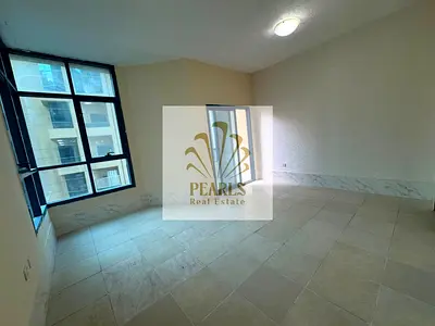 Largest 2 Beedroom in Al Khor Towers, Al Rashidiya 1. 4 bathrooms, master maid’s room, central A/C. Rent AED 42K/year, 4 payments, cheque deposit.