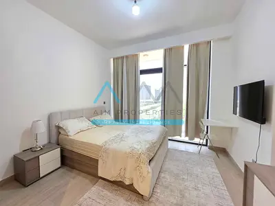 Studio Apartment | Azizi Riviera 37 | Balcony | Meydan One
