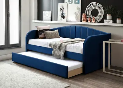 Brand New Luxury Fully Customizable Bedframe Single Size Pull Out bed Sofa desgin