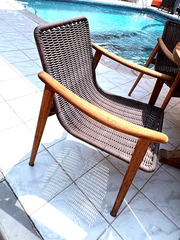 Italian Outdoor Dining Set by Ethimo, Luxurious