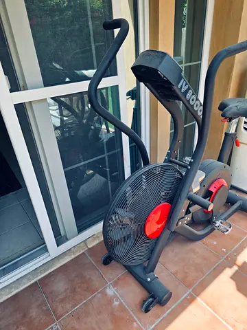 The Impetus IV-8000A is a commercial-grade air bike designed for high-intensity interval training