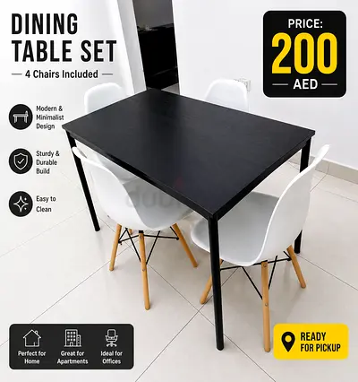 Used furniture in a very good condition for sale