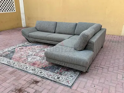 Natuzzi premium quality L shape sofa