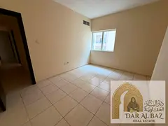 3-bedroom apartment with a living room for annual rent in Al Nahda, Sharjah. The apartment has 3 bed