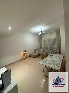 The most beautiful furnished apartment for annual rent with free parking, central air conditioning,