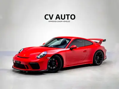 2018 | Porsche | 911 GT3 | GCC Spec | Full Dealer History and Under Warranty - Pristine Condition