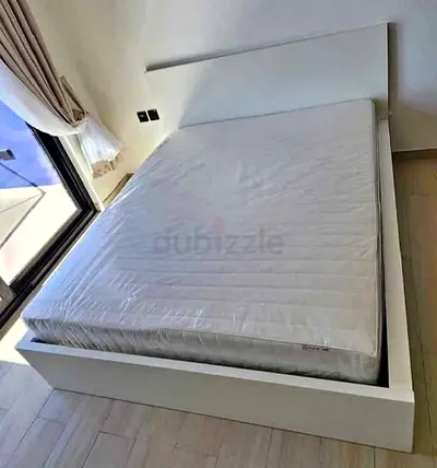 Ikea King Size Bed with mattress available in perfect condition