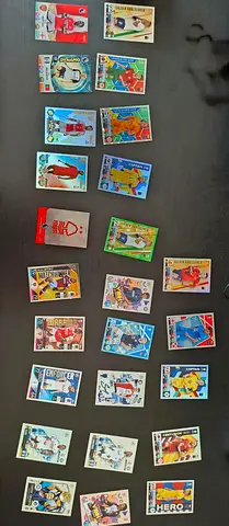 Collection of Panini Adrenalyn XL Football Trading Cards