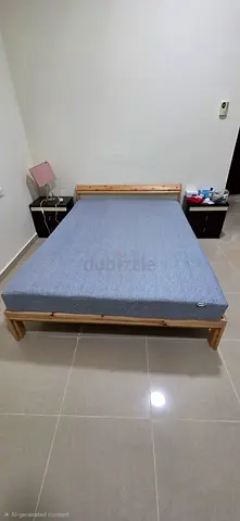 Bed and mattress