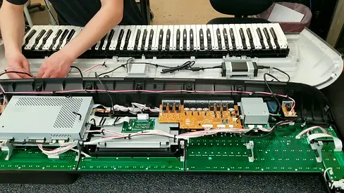 Electronics keyboard piano service