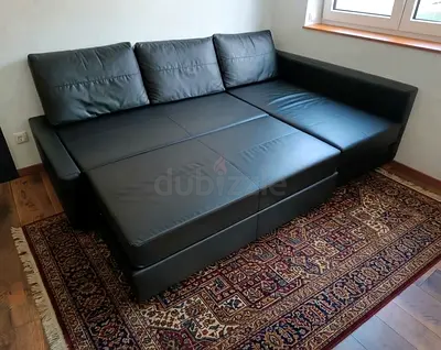 Modern Leather Corner Sofa Bed