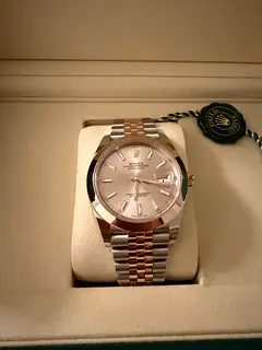 BRAND NEW - ROLEX OYSTER DATEJUST 41mm ROLESOR EVEROS Model June.2026 - Direct from Rolex Boutique -