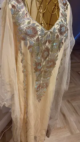 Yellow arabic thoub size m