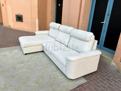 Almost new IKEA Lidhult Sofa Bed Beige with storage