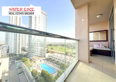 Rare Corner 1BR + Study | Golf, Sea & Lake Views
