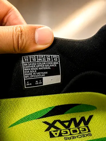 SKECHERS GOGA MAX SHOES
