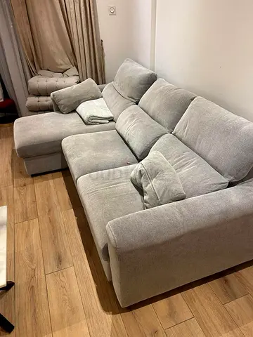 Top Quality IKEA Eskilstuna L Shape Sofa bed Grey