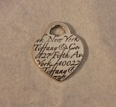 Authentic Tiffany & Co pendant from Notes collection