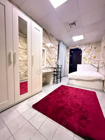 Fully furnished ready to move master bedroom available near khalidiyah