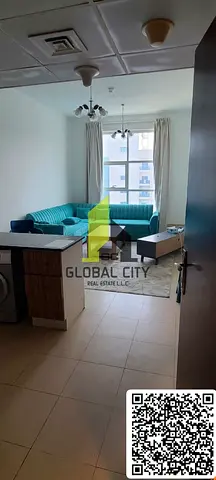 🏡 Fully Furnished 1BHK with Parking & Open View – Only AED 32,000 | 4 Cheques!
