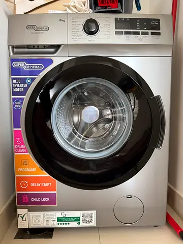 Front load washing machine - 8kg, perfect working condition