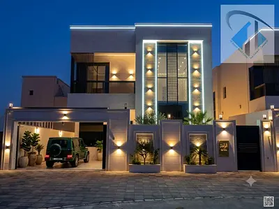5-master-bedroom villa for sale in Al Helio; features central air conditioning; registration fees included.