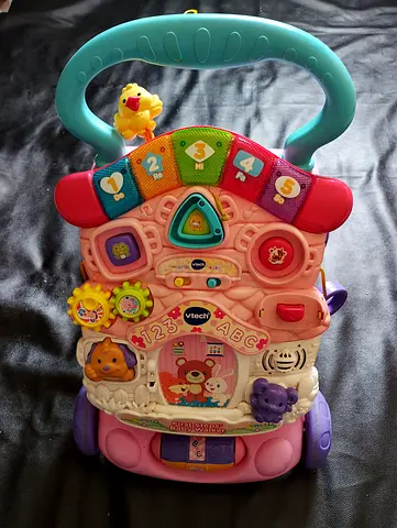 Almost new Baby walker for 30 aed only