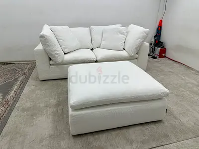 As perfect condition the loom collection three pieces sofa