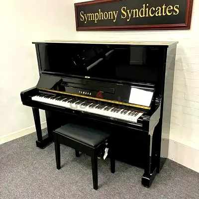 Yamaha U3 Black Upright Piano | Japanese Acoustic Piano Dubai | Two Series