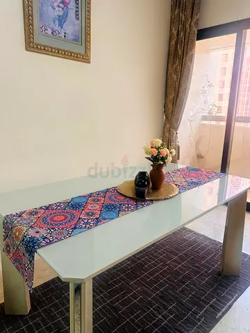 Dining Table with Six Chairs - Good Condition