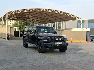 AED 1444/month | 2019 Jeep Wrangler Unlimited Sahara | GCC Specs | Ref#483304