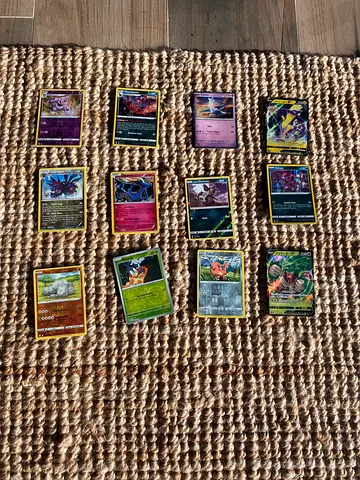 Pokemon holo cards