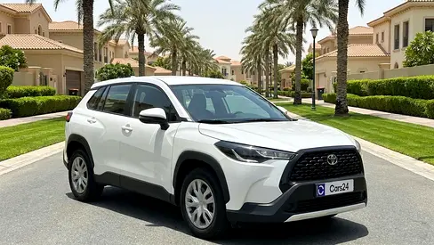 AED 940/m | 0 DP | Free 3 Months Warranty | Service History | 30D Return | TOYOTA COROLLA CROSS 2023