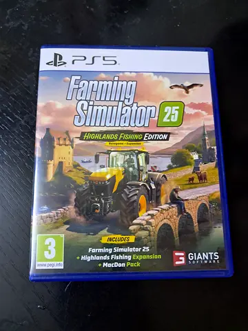 Farming simulator 25 Highlands dlc ps5