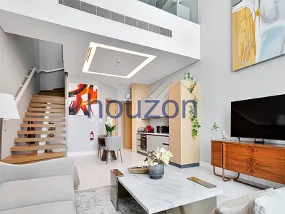 Branded + Luxurious 1BR Loft | Vacant | Burj View
