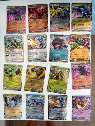 100 + Pokémon cards